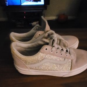 Little girls size 1 vans